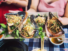 Sò Mía nướng mỡ hành ( 25k/1con )