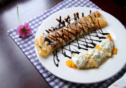 crepe xoài