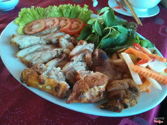 giò heo muối chiên