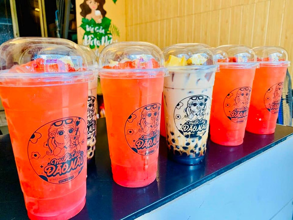 Milktea Đào Nâu - Nguyễn Xí