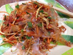 bánh tráng trộn