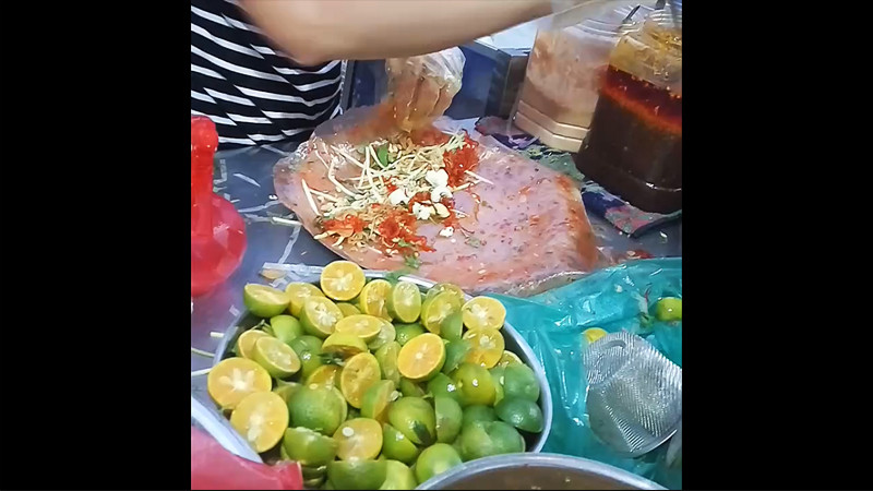 Bánh Tráng Trộn Bờ Ké