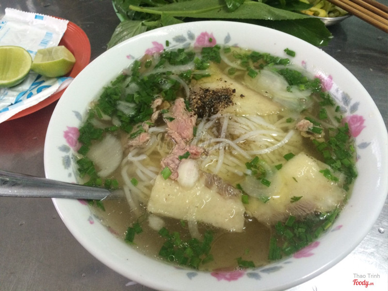 Phở tái gầu