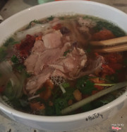 Phở bò chín sốt vang