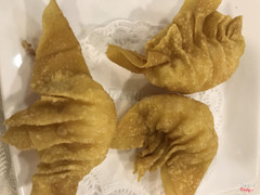 Hoành thánh tôm chiên