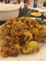 ghẹ rang trứng muối