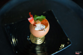 Trứng hấp hải sản