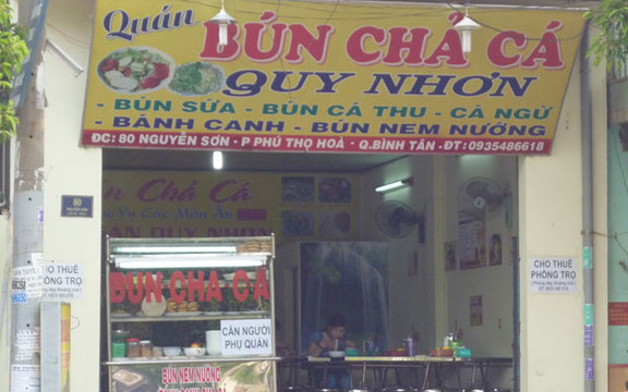 Bún chả cá Quy Nhơn - Nguyễn Sơn