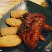 Cánh gà xôi chiên