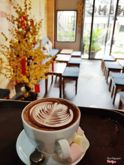 Cacao Latte đặc biệt, vị cacao nguyên chất được nâng lên 1 bậc