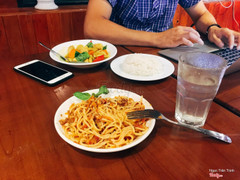 Spaghetti bò băm siêu ngon