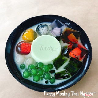 Chè bơ thạch trái cây phô mai