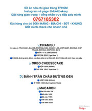 MENU @DOKITBAKERY