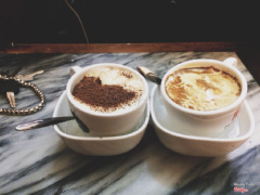 Cacao trứng + cà phê trứng