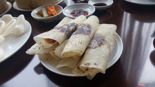 da vịt cuốn bánh tráng