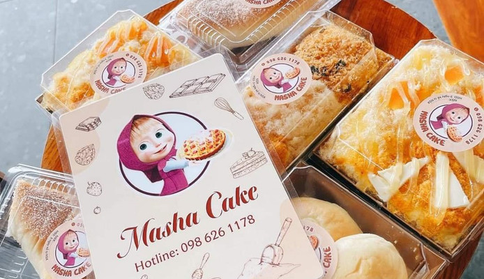 Masha Cake - Bánh Ngọt & Trà Sữa - Trung Lộc