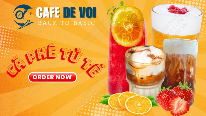 Cafe De Voi - Cà Phê Muối & Trà Sữa Olong Trứng Nướng - Số 3 Hoàng Sa