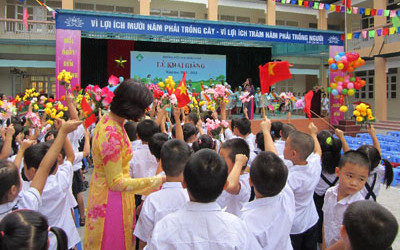 Trường Tiểu Học Đông Thái - Võng Thị