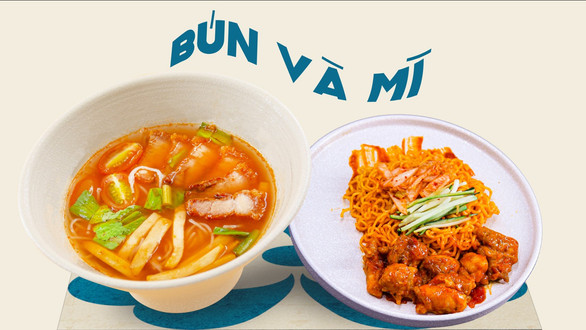 Bông Sài Gòn - Bún và Mì - Cộng Hòa