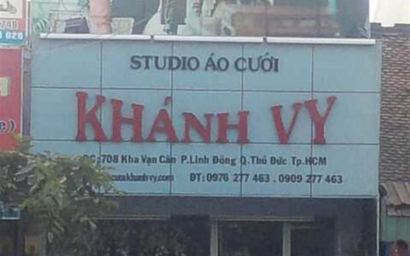 Áo Cưới Khánh Vy - Kha Vạn Cân