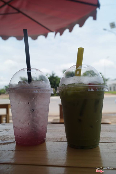 Soda ý - trà sữa thái
