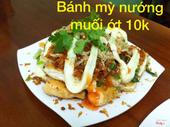 Bánh mỳ nướng muối ớt