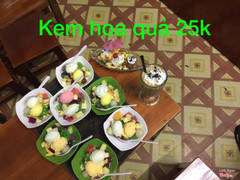 Kem hoa quả 25k