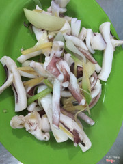 mực hấp