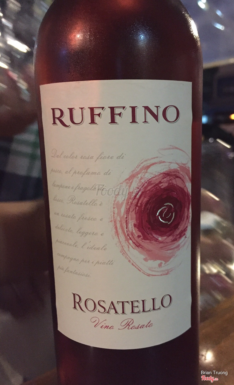 Rose wine