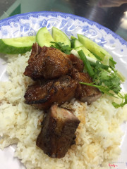 cơm sườn nướng