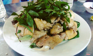 Gà hấp