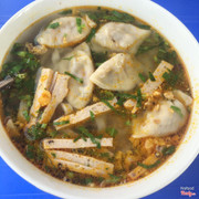 cháo canh sủi cảo