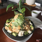 bingsu trà xanh