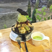 Bingsu matcha đậu đỏ size S - 89k