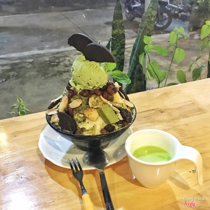 Bingsu matcha đậu đỏ size S - 89k