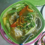 Canh chua cá diêu hồng