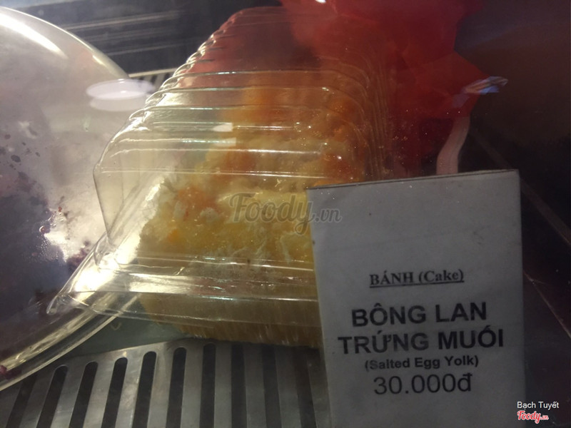 Bánh bông lan trứng muối