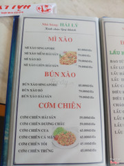 Mì xào - Bún xào - Cơm chiên