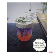 Tra hoa đậu biếc cheese