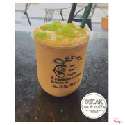 Sinh tố xoài + thạch củ năng