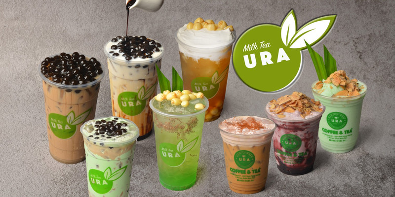 Ura Coffee & tea - Cà Phê Muối Hồng & Trà Mãng Cầu, Trà sữa Kem Lá Dứa Trân Châu - Đường Số 1