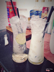 Soda vải + yogurt vải, chua chua ngọt ngọt giá sinh viên, 15k