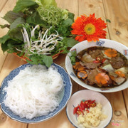 Set bún chả 25k