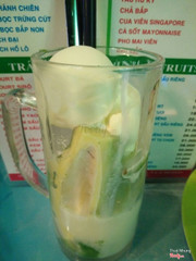 kem bơ sầu riêng