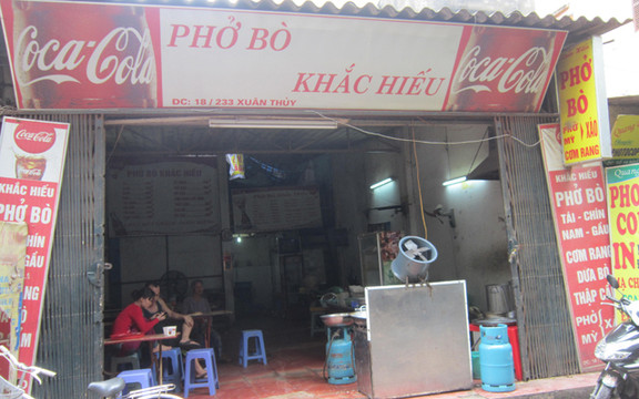 Phở Bò Khắc Hiếu - Xuân Thủy