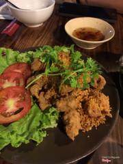 Sụn gà rang muối ớt