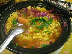 Mỳ cay bò cấp độ 0.5 :))) Chỉ 0.5 thôi mà ăn muốn khóc luôn đó hichic Nhưng ngon lắm ^^