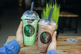 Trà sữa Thái xanh + Trà sữa truyền thống