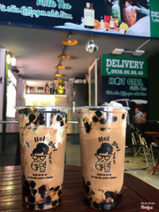 Socola trân châu đường đen