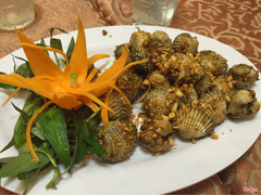 sò huyết cháy tỏi